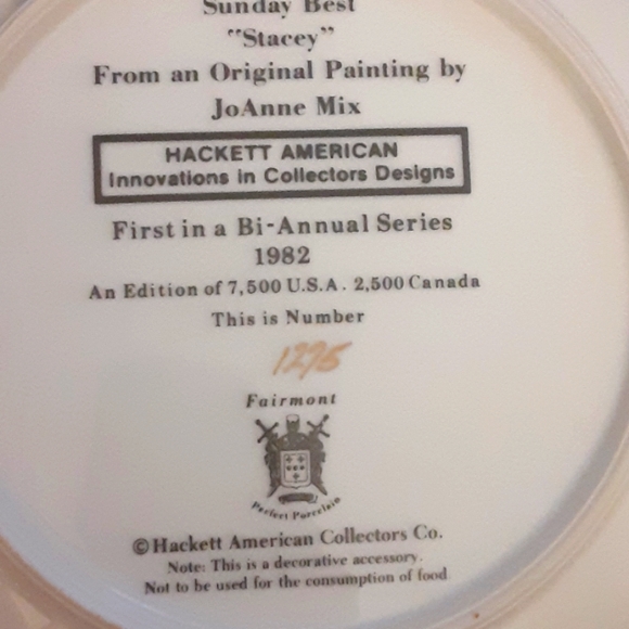 Decorative Collector Plates - Picture 5 of 6